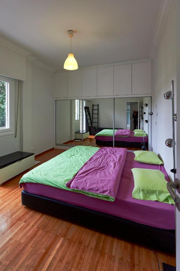 Fully Renovated, Family-Friendly Apartment, Next To A Huge Green Park, In Athens Center ภายนอก รูปภาพ